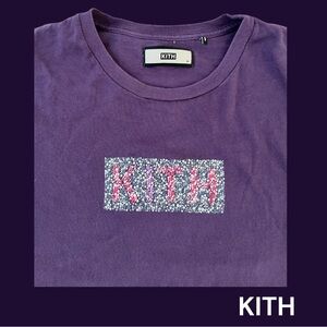 Kith Men’s Purple Short Sleeve Tee Shirt XL